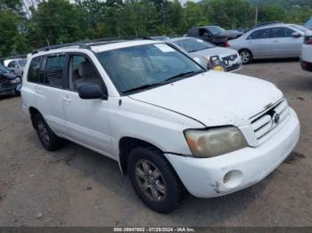  Salvage Toyota Highlander