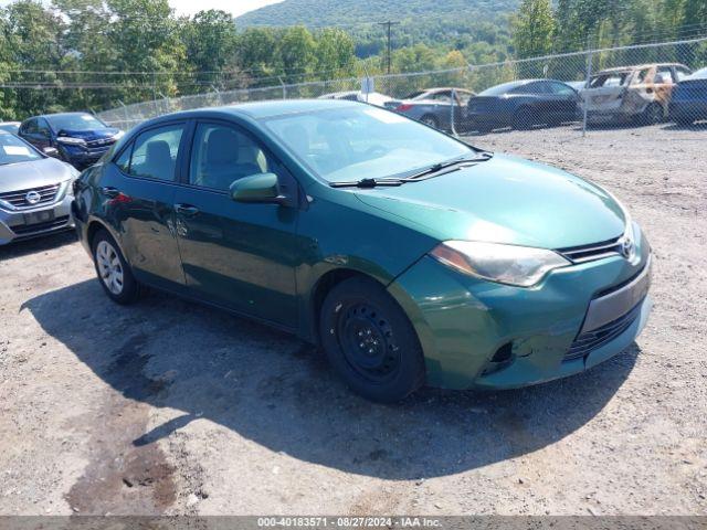  Salvage Toyota Corolla