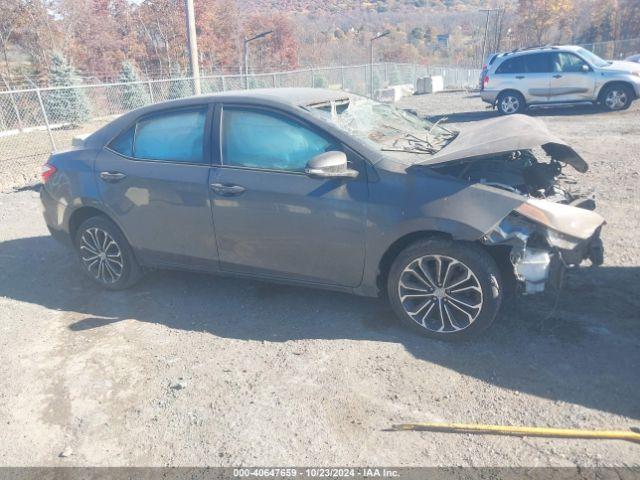  Salvage Toyota Corolla