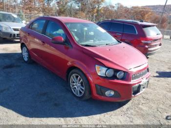  Salvage Chevrolet Sonic