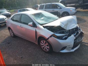  Salvage Toyota Corolla