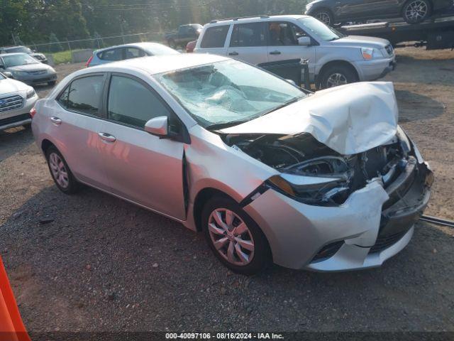  Salvage Toyota Corolla