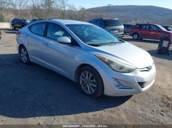  Salvage Hyundai ELANTRA