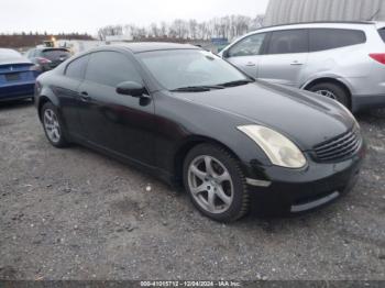  Salvage INFINITI G35