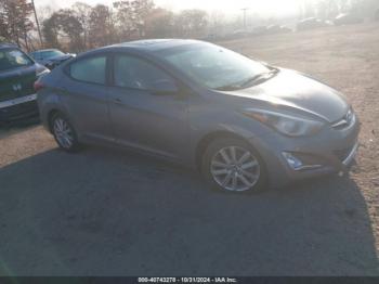  Salvage Hyundai ELANTRA