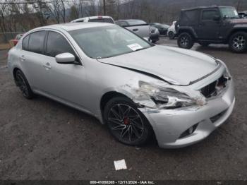  Salvage INFINITI G37x