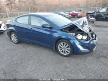  Salvage Hyundai ELANTRA