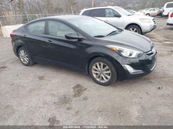  Salvage Hyundai ELANTRA