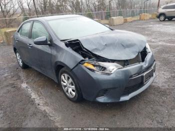  Salvage Toyota Corolla