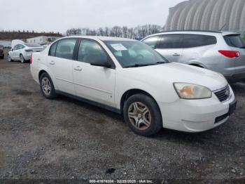  Salvage Chevrolet Malibu