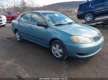  Salvage Toyota Corolla