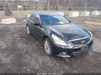  Salvage INFINITI G37x