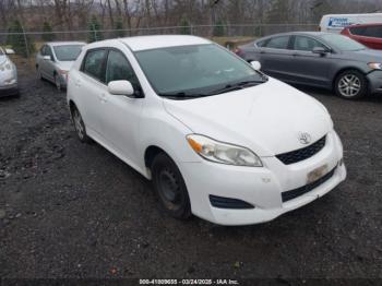  Salvage Toyota Matrix