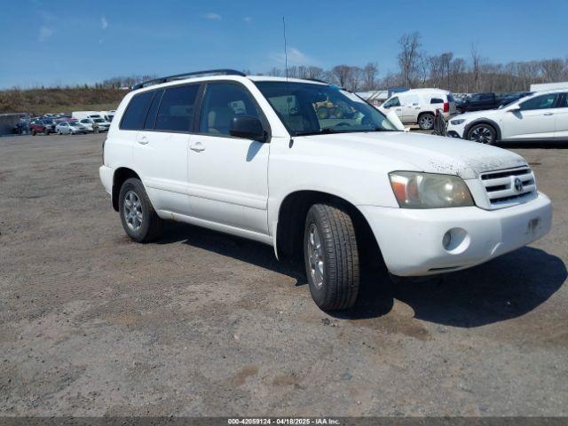  Salvage Toyota Highlander
