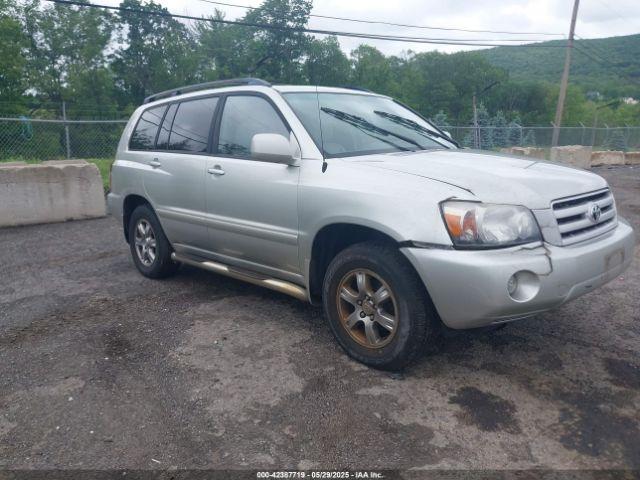  Salvage Toyota Highlander