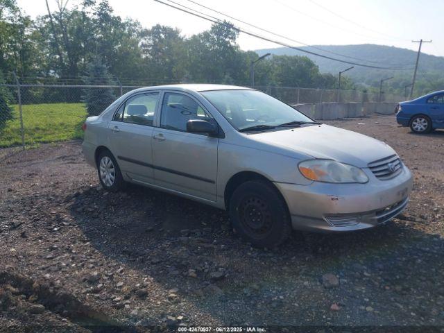  Salvage Toyota Corolla