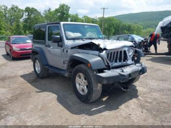  Salvage Jeep Wrangler