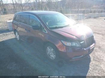  Salvage Honda Odyssey