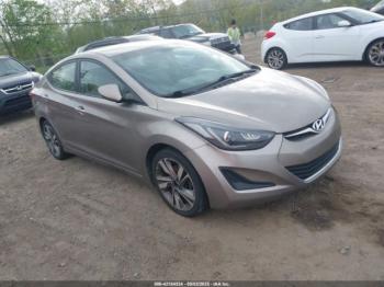  Salvage Hyundai ELANTRA