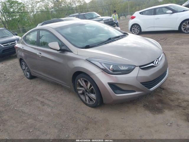  Salvage Hyundai ELANTRA