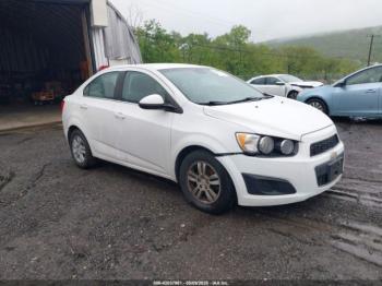  Salvage Chevrolet Sonic