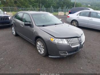  Salvage Lincoln MKZ