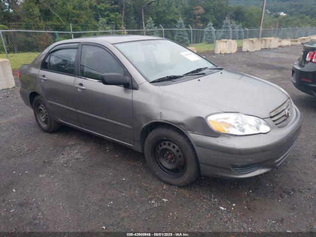  Salvage Toyota Corolla
