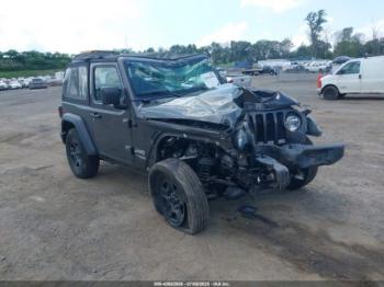  Salvage Jeep Wrangler