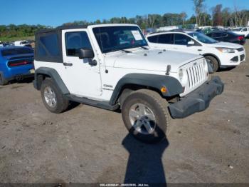  Salvage Jeep Wrangler
