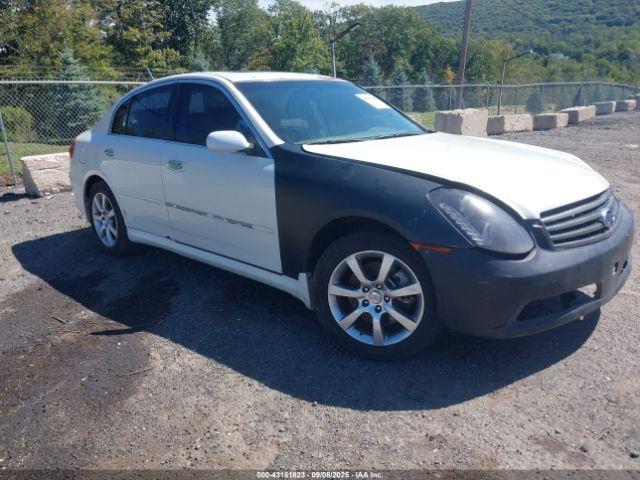  Salvage INFINITI G35x