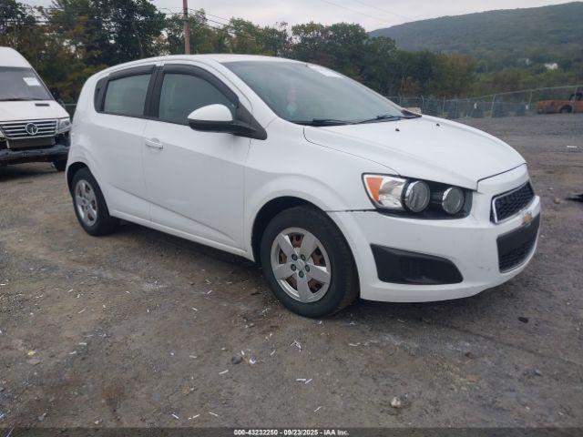 Salvage Chevrolet Sonic