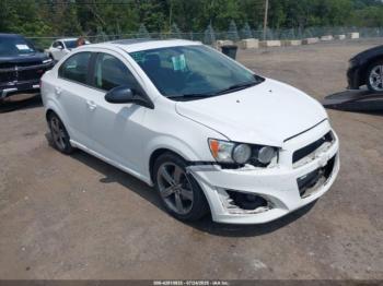  Salvage Chevrolet Sonic