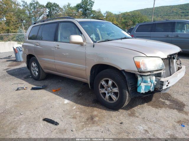  Salvage Toyota Highlander