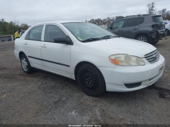  Salvage Toyota Corolla