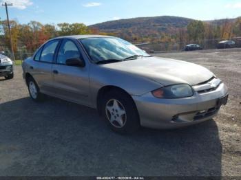  Salvage Chevrolet Cavalier