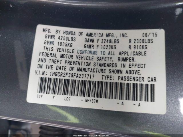 Honda Accord Lx Image 15