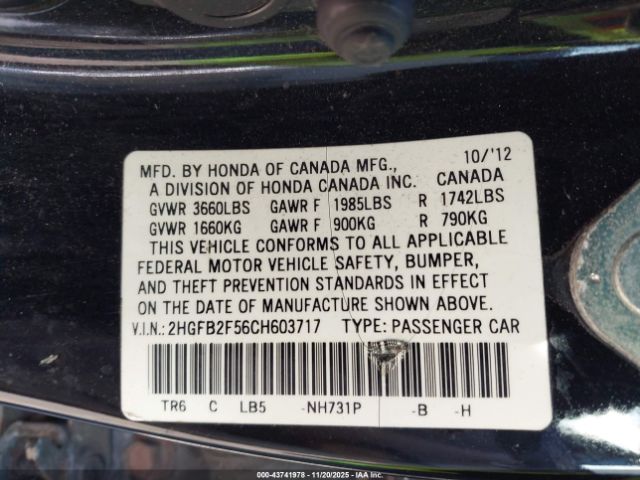 Honda Civic Lx Image 10