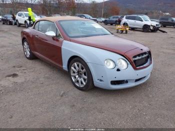  Salvage Bentley Continental Gtc