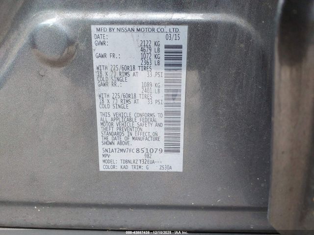 Nissan Rogue Sl Image 7