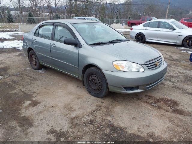  Salvage Toyota Corolla