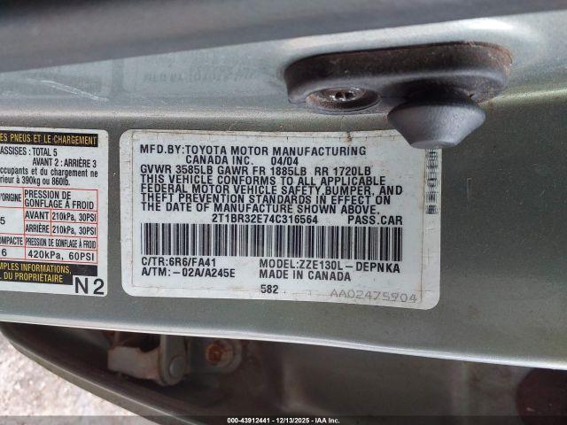 Toyota Corolla Le Image 5