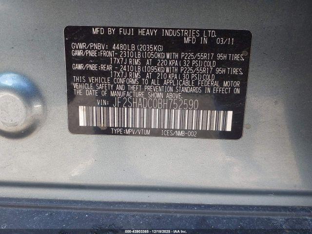 Subaru Forester 2.5x Premium Image 9