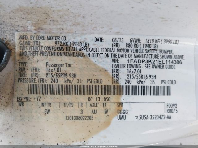 Ford Focus Se Image 2