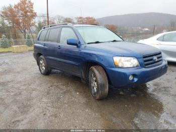  Salvage Toyota Highlander