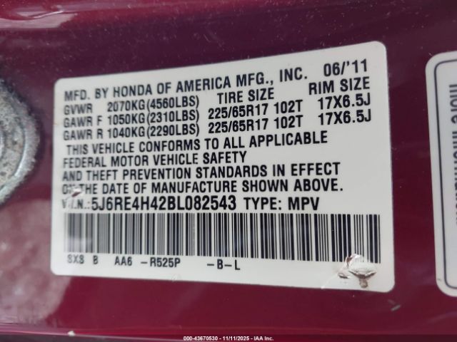 Honda CR-V Se Image 7