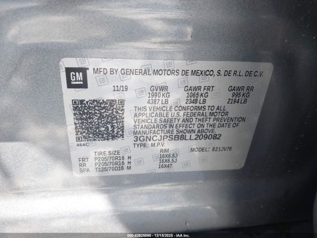 Chevrolet Trax Awd Lt Image 4