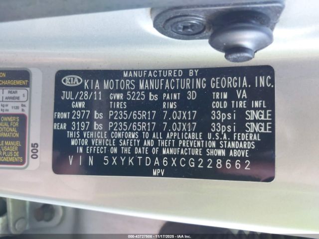 Kia Sorento Lx Image 8