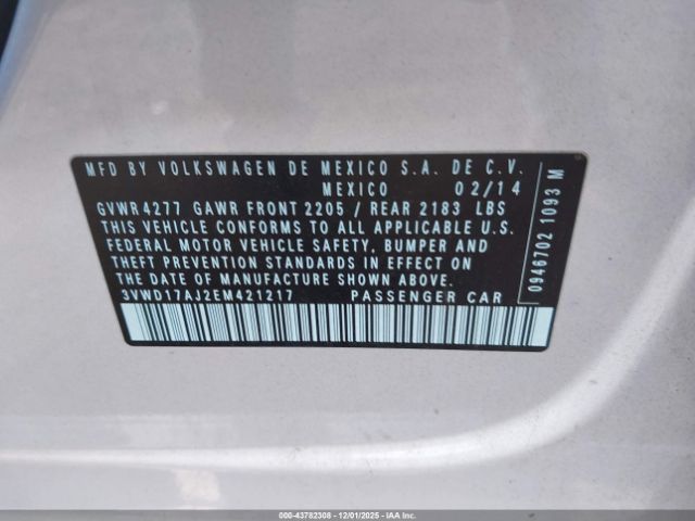 Volkswagen Jetta 1.8t Se Image 19