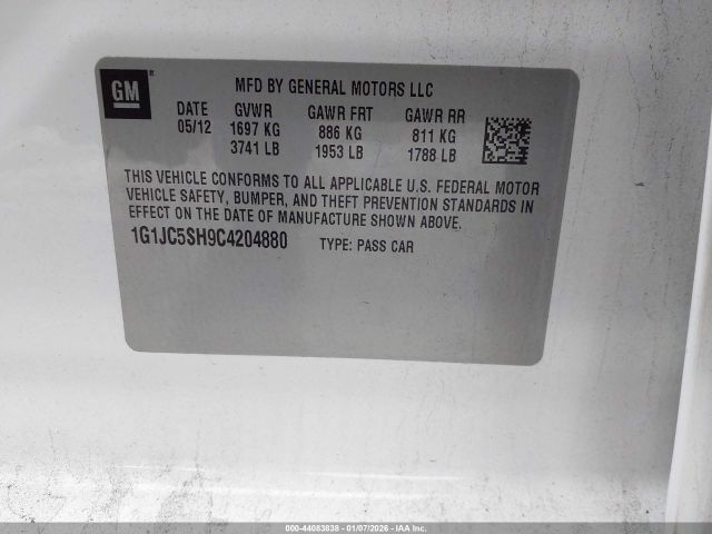 Chevrolet Sonic 2lt Image 5