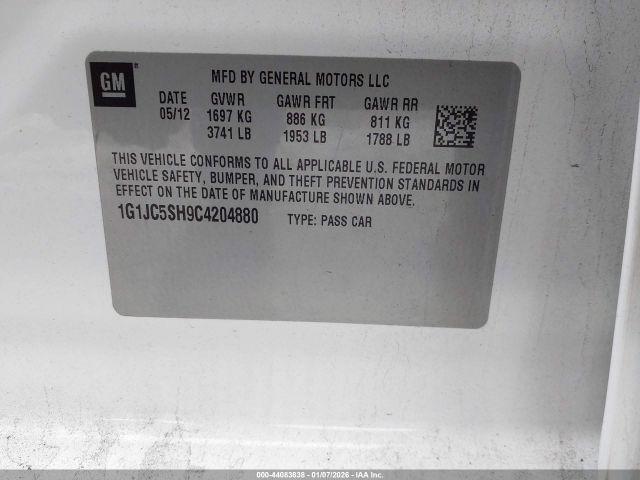 Chevrolet Sonic 2lt Image 5